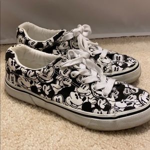Mickey Mouse sneakers!